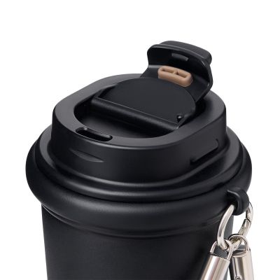 Термокружка вакуумная Сидней (Sydney), черная-7