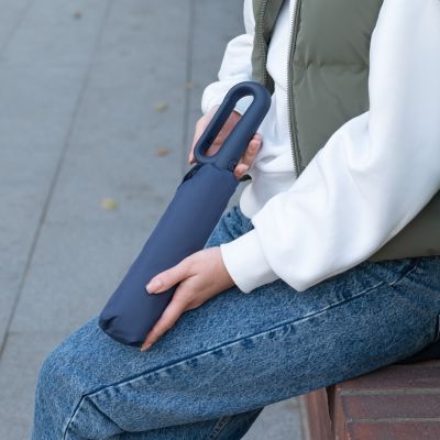 Зонт складной Azimut, синий-14