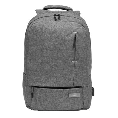 Рюкзак Migliores с USB разъемом, серый/бирюза-1