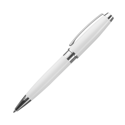 Шариковая ручка Soprano, белая-0