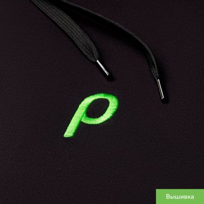 Худи с капюшоном, унисекс ALEX белый-13