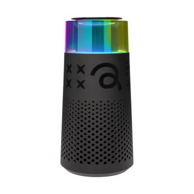 Очиститель воздуха с подсветкой Пьюр (Pure), черный-8