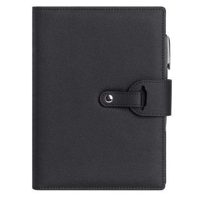 Ежедневник-портфолио Passage недатированный в подарочной коробке, черный-3