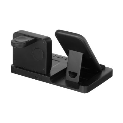 Зарядная станция с часами 4в1 15W Magnum-3