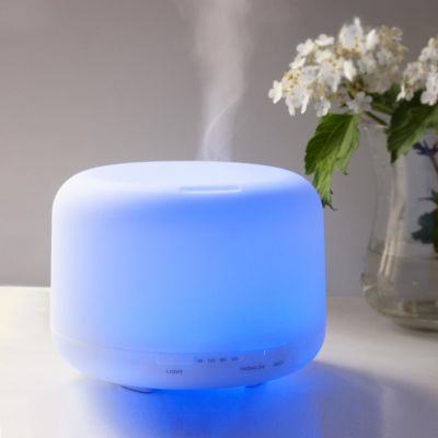 Увлажнитель-ароматизатор воздуха с подсветкой Aero, белый-7