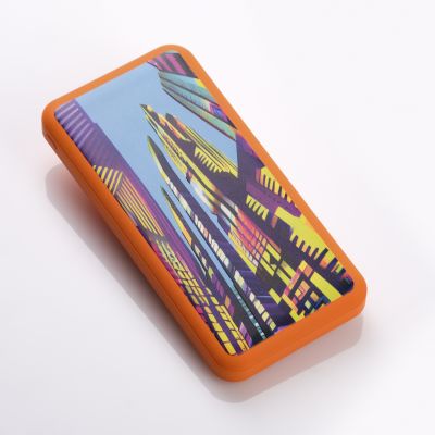 Внешний аккумулятор Elari Plus 10000 mAh, оранжевый-11