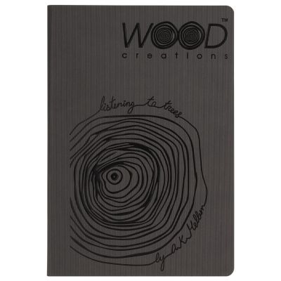 Ежедневник Rain недатированный, серый-8