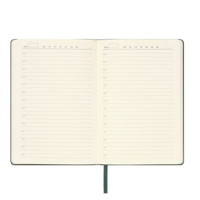 Ежедневник Spark недатированный, зеленый (с упаковкой, со стикерами)-8