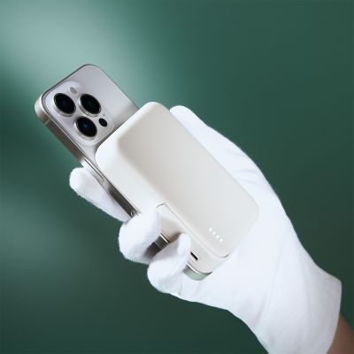 Внешний аккумулятор Юнион PD (Union PD) 10000mAh с функцией беспроводной зарядки 15W, белый-11