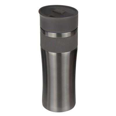 Термокружка вакуумная Polo, серая-2