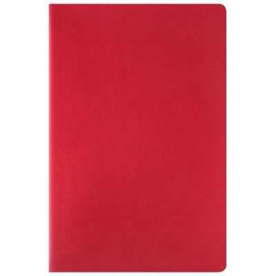 Блокнот Latte new slim, красный/бежевый-1