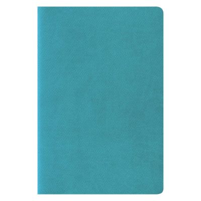 Блокнот Corsa slim, бирюзовый-4
