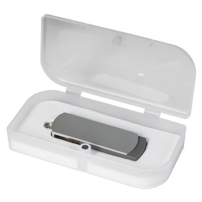 USB Флешка, Elegante, 16 Gb, серебряный, в подарочной упаковке-0