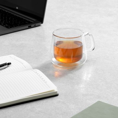 Кружка стеклянная с двойными стенками Dolce-7