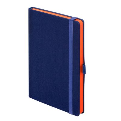 Ежедневник Blue ocean недатированный, синий/оранжевый-1