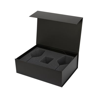 Ложемент под свечу Энигма (Enigma) + 2 бокала для вина в среднюю коробку-трансформер (арт. 695721)-2