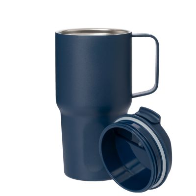 Термокружка вакуумная Aventura, синяя-3