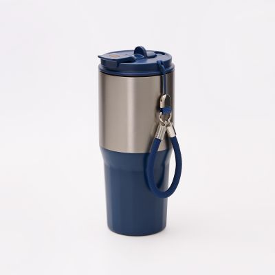 Термокружка вакуумная Авеню (Avenue), синяя-9