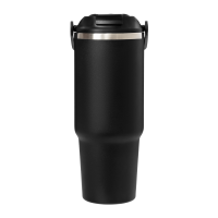 Термокружка вакуумная Montana, черный