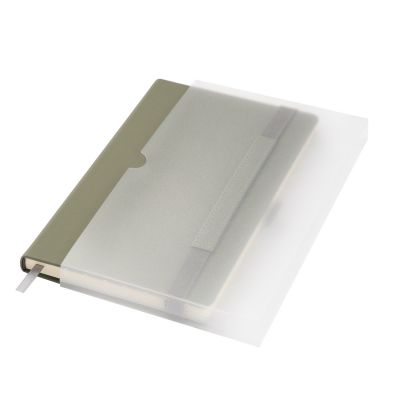 Ежедневник Alpha недатированный, серый/бирюзовый-11