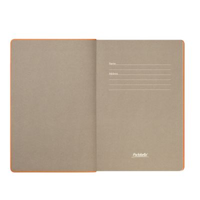 Ежедневник Рейн (Rain) недатированный, оранжевый (без упаковки, без стикера)-8