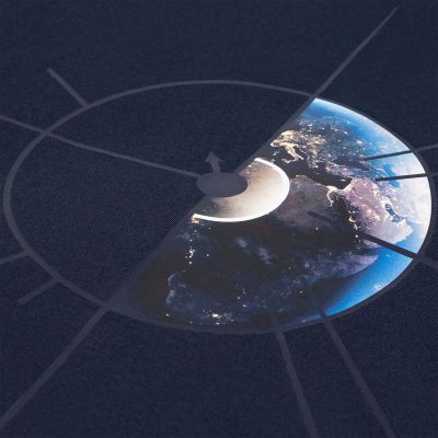 Футболка унисекс KRIS, 100% хлопок, 150 гр., темно-синяя, размер S-7