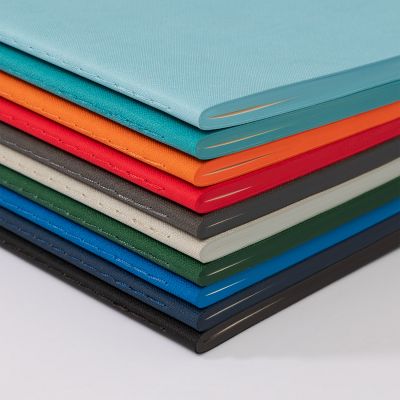 Блокнот Corsa slim, бирюзовый-11