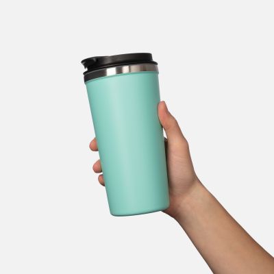 Термокружка вакуумная Палермо (Palermo), аква-8