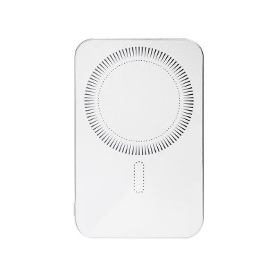 Внешний аккумулятор Artex PD 5000mAh с функцией беспроводной зарядки 15W, серебряный-6