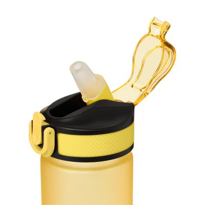 Бутылка для воды Флип мини  (Flip mini), желтая-3