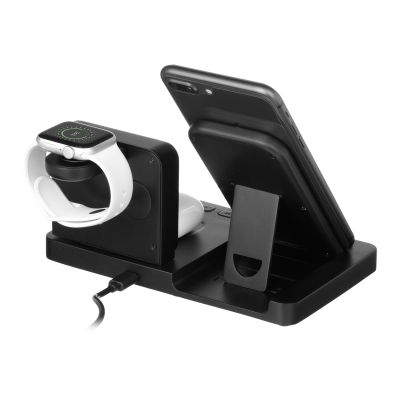 Зарядная станция с часами 4в1 15W Magnum-4