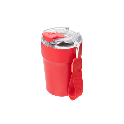 Термокружка вакуумная Монако (Monaco), красная-2