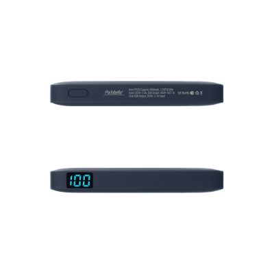 Внешний аккумулятор с подсветкой Анкор (Ancor) 5000 mAh, синий-5