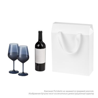 Подарочная коробка-пакет универсальная большая, белая, 295х115х372 мм-7