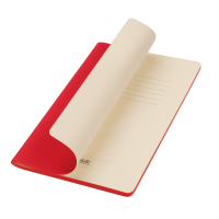 Блокнот Portobello Notebook Trend, Alpha slim, красный