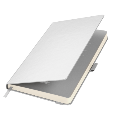 Ежедневник Alpha недатированный, серебро/серый-0