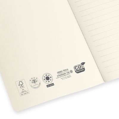 Блокнот Portobello Notebook Trend, Latte new slim, голубой/синий-5