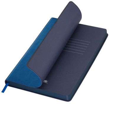Ежедневник River side недатированный, лазурный/синий-0