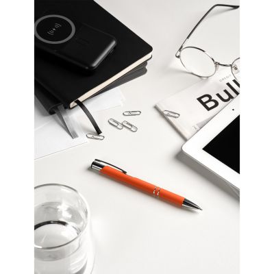 Шариковая ручка Альфа (Alpha), оранжевая-7