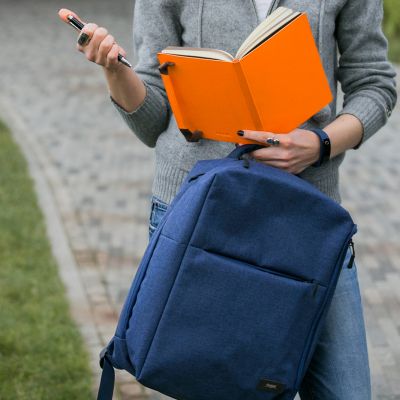 Ежедневник Marseille soft touch недатированный, оранжевый-7