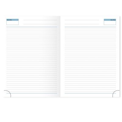 Ежедневник недатированный Manchester 145x205 мм, без календаря, черный-1