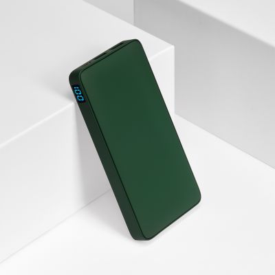 Внешний аккумулятор с подсветкой Анкор Плюс PD (Ancor PD Plus) 10000 mAh, зеленый-8