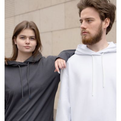 Худи с капюшоном, унисекс  ALEX антрацит, размер M-3