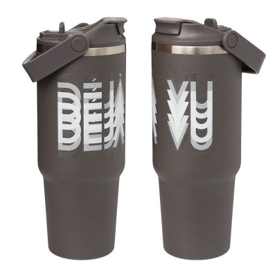 Термокружка вакуумная Montana, серая-10