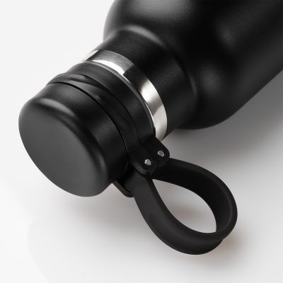 Термобутылка вакуумная герметичная Модена (Modena), черная-9