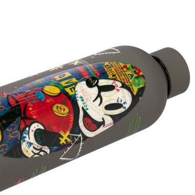 Термобутылка вакуумная герметичная Прима (Prima), серая-12