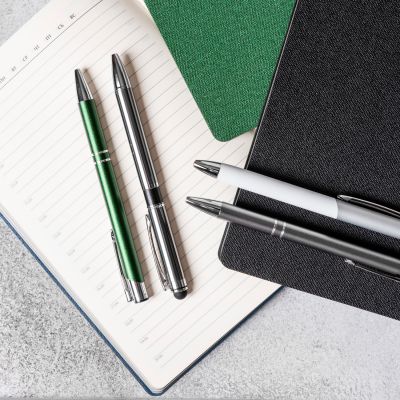 Шариковая ручка Alpha Neo, серая-5