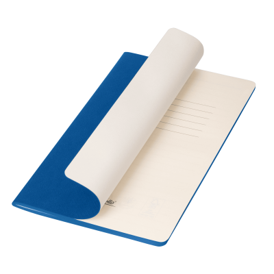 Блокнот Corsa slim, ярко-синий-0