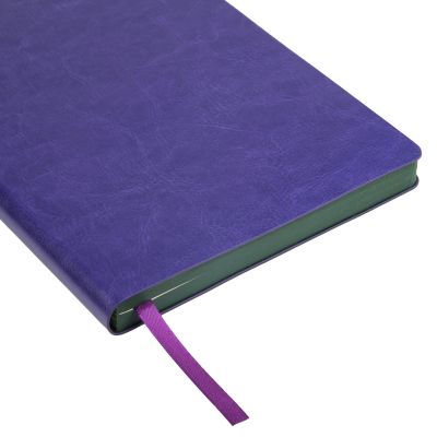 Ежедневник River side недатированный, фиолетовый/зеленый-3