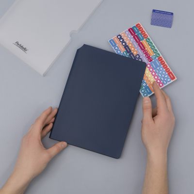 Ежедневник Molto недатированный, синий-10